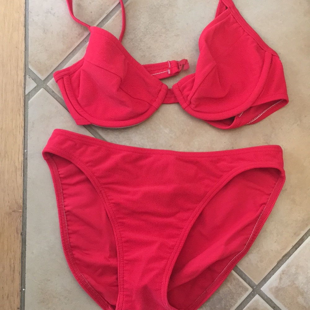 Fire Engine Red Bikini